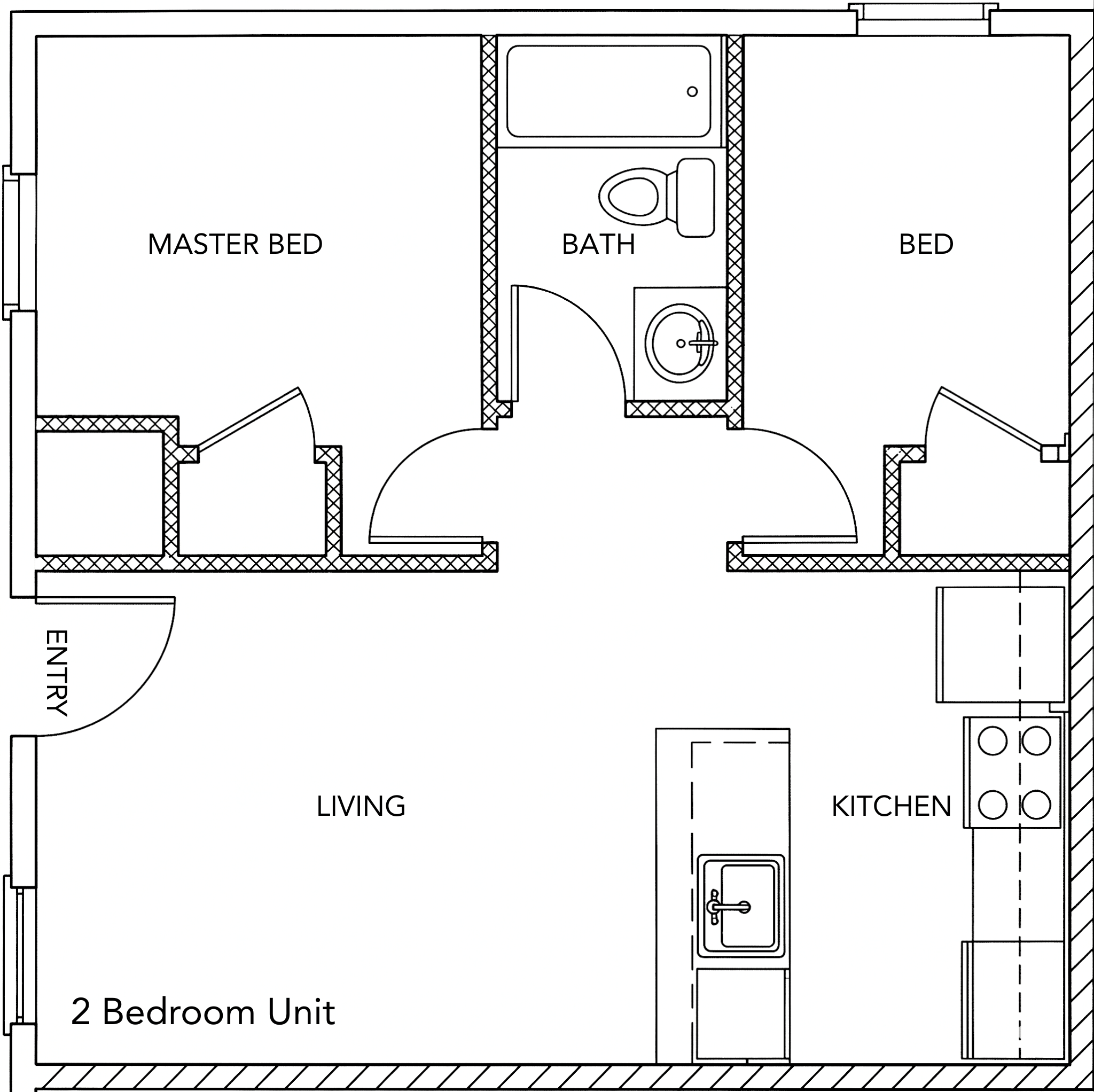 2bed floorplan